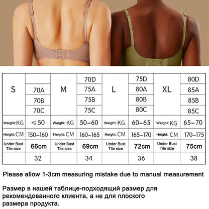 GlowCurve™ Lift Bra – Seamless | Wireless | Invisible Push-Up Comfort