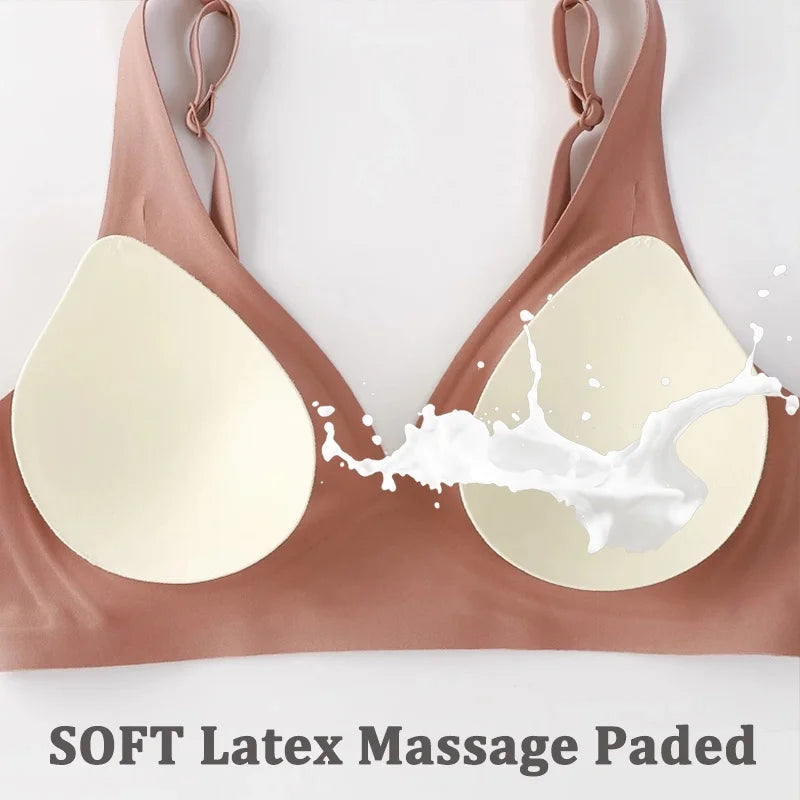 GlowCurve™ Lift Bra – Seamless | Wireless | Invisible Push-Up Comfort