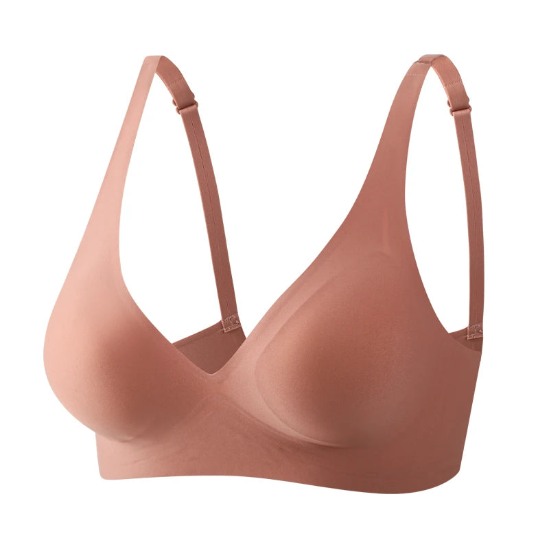 GlowCurve™ Lift Bra – Seamless | Wireless | Invisible Push-Up Comfort