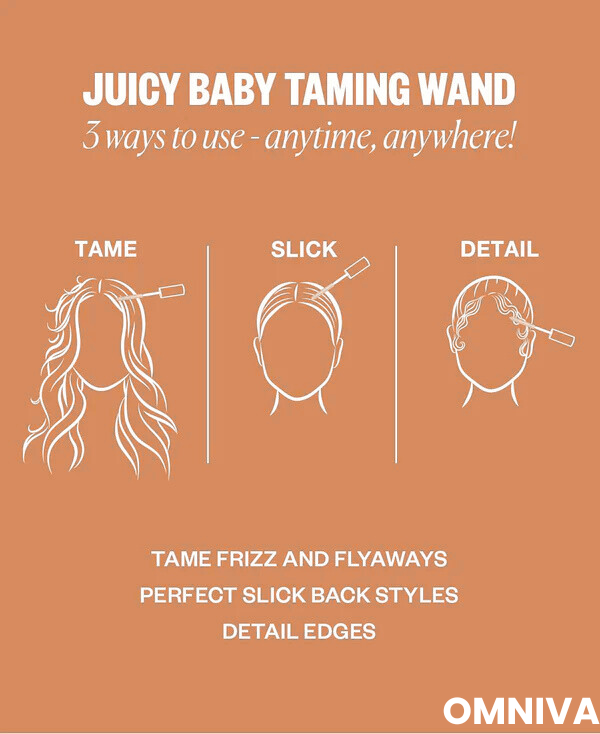 Omniva Good Behavior – Frizz Taming Wand (Juicy Baby Scent)