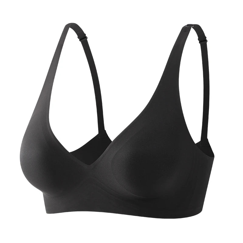 GlowCurve™ Lift Bra – Seamless | Wireless | Invisible Push-Up Comfort